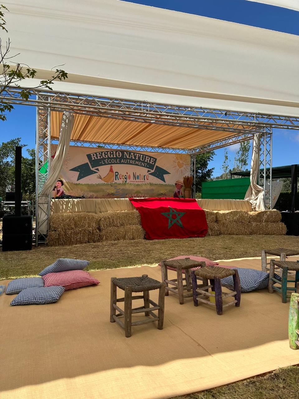location scène Maroc structure événementielle Casablanca location podium mariage Rabat structure métallique événement